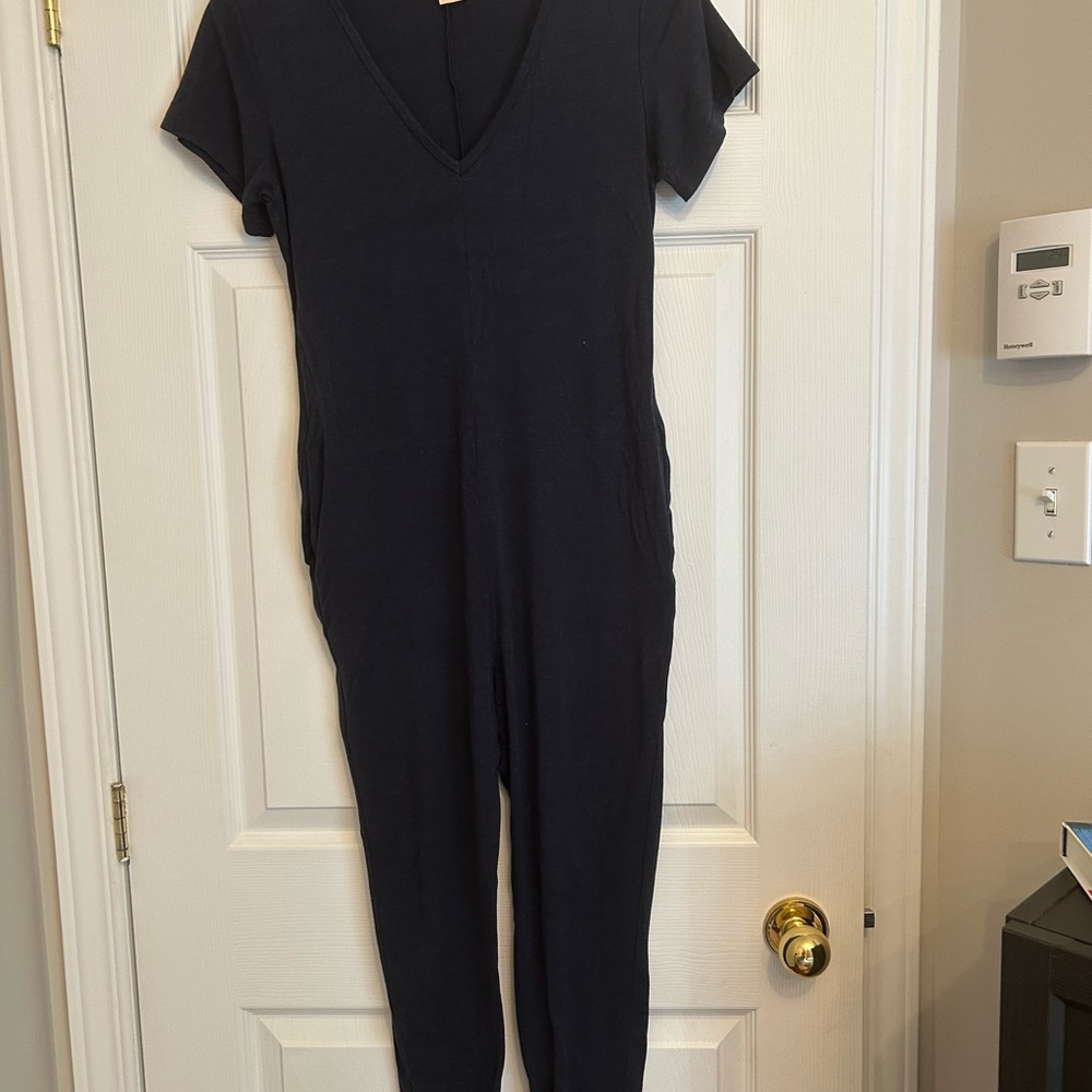 Smash + Tess navy romper